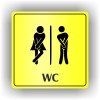 Piktogram - WC ŽENY, MUŽI