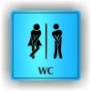 Cedule wc ženy, muži – plast (piktogram)