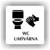 Piktogram - WC UMÝVÁRNA
