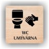 Piktogram - WC UMÝVÁRNA
