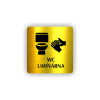 Cedule wc umývárna | Piktogram (čtverec)