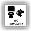 Piktogram - WC UMÝVÁRNA