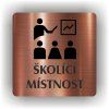 Cedule školící místnost – plast (piktogram)