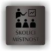 Cedule školící místnost – plast (piktogram)