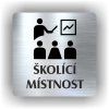 Cedule školící místnost – plast (piktogram)