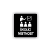 Cedule školící místnost | Piktogram (čtverec)