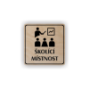Cedule školící místnost | Piktogram (čtverec)
