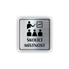 Cedule školící místnost | Piktogram (čtverec)