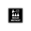 Cedule školící místnost | Piktogram (čtverec)