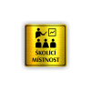 Cedule školící místnost | Piktogram (čtverec)