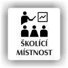 Cedule školící místnost – plast (piktogram)