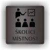 Cedule školící místnost – plast (piktogram)