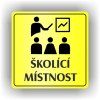 Cedule školící místnost – plast (piktogram)
