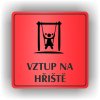 Piktogram - VSTUP NA HŘIŠTĚ