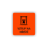 Cedule vstup na hřiště | Piktogram (čtverec)