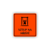 Cedule vstup na hřiště | Piktogram (čtverec)