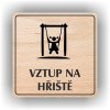 Piktogram - VSTUP NA HŘIŠTĚ
