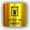 Piktogram - VSTUP NA HŘIŠTĚ