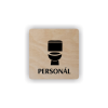 Cedule personál | Piktogram (čtverec)