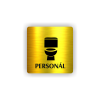 Cedule personál | Piktogram (čtverec)