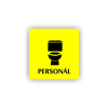 Cedule personál | Piktogram (čtverec)