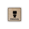Cedule personál | Piktogram (čtverec)