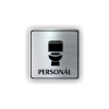 Cedule personál | Piktogram (čtverec)