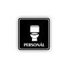 Cedule personál | Piktogram (čtverec)