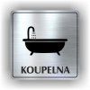 Cedule koupelna – plast (piktogram)