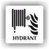 Cedule hydrant – plast (piktogram)