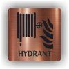 Cedule hydrant – plast (piktogram)