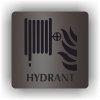 Cedule hydrant – plast (piktogram)
