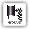 Cedule hydrant – plast (piktogram)