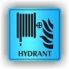 Cedule hydrant – plast (piktogram)