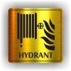 Cedule hydrant – plast (piktogram)