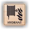 Cedule hydrant – plast (piktogram)
