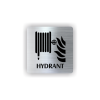 Cedule hydrant-požární hadice | Piktogram (čtverec)