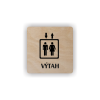 Cedule výtah | Piktogram (čtverec)