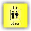 Cedule výtah – plast (piktogram)