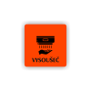 Cedule vysoušeč | Piktogram (čtverec)