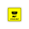 Cedule vysoušeč | Piktogram (čtverec)