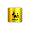 Cedule sauna | Piktogram (čtverec)