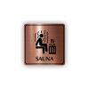 Cedule sauna | Piktogram (čtverec)