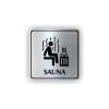 Cedule sauna | Piktogram (čtverec)