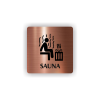 Cedule sauna | Piktogram (čtverec)