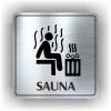 Cedule sauna – plast (piktogram)