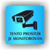 Piktogram - TENTO PROSTOR JE MONITOROVÁN