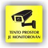 Piktogram - TENTO PROSTOR JE MONITOROVÁN