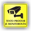 Piktogram - TENTO PROSTOR JE MONITOROVÁN