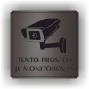 Piktogram - TENTO PROSTOR JE MONITOROVÁN